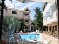 Pool and deck of the Apart-Hotel EL CANDIL - Boca Chica - Dominican Republic